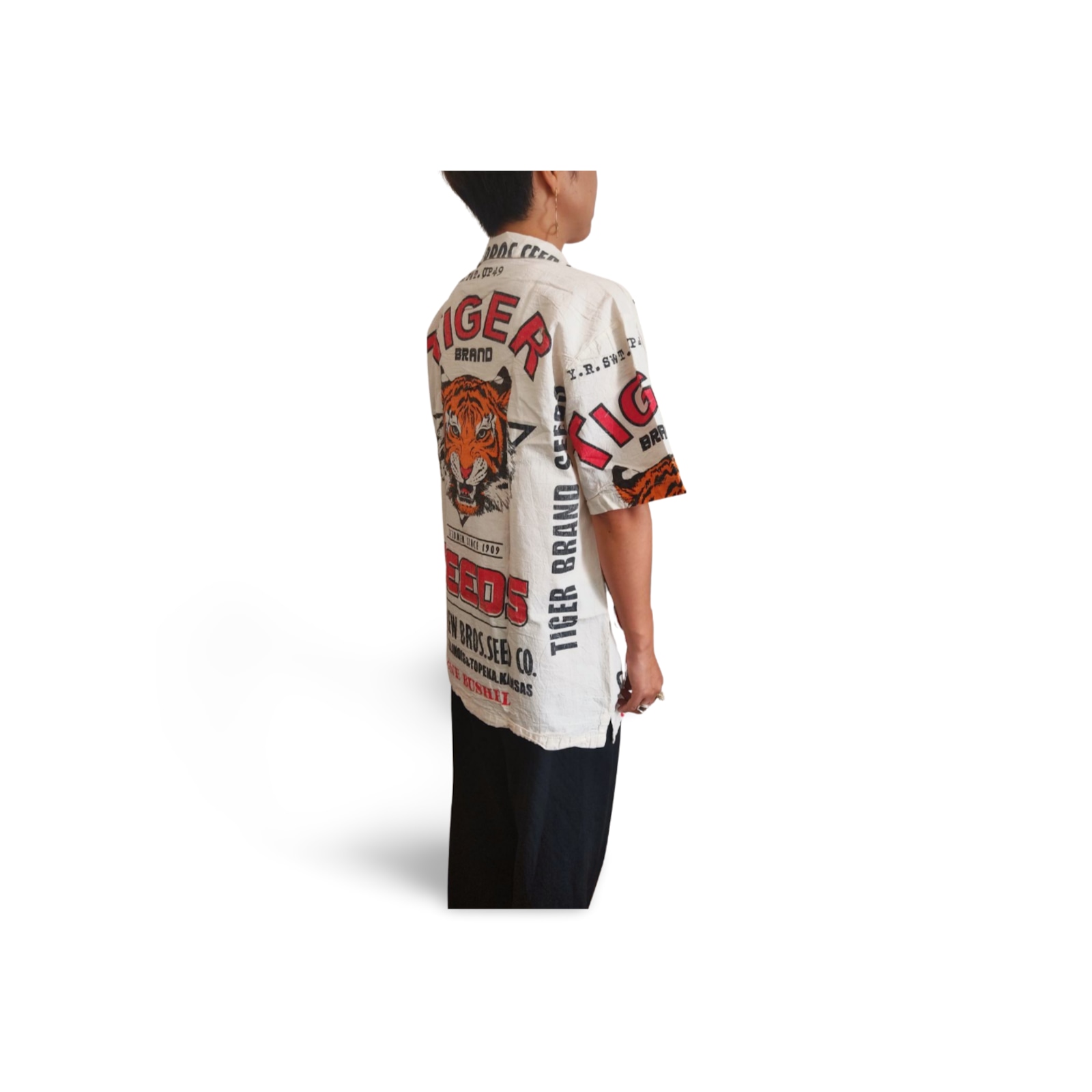 タイガーコットンシャツ